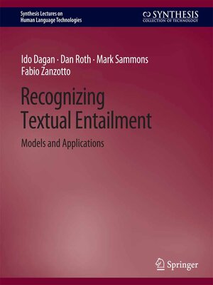 cover image of Recognizing Textual Entailment